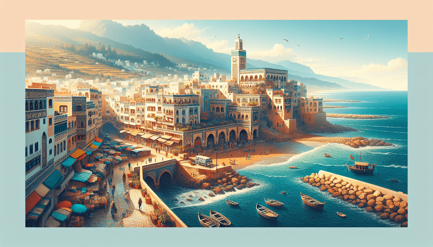Charming Belyounech, Morocco: When Tranquility Meets Culture 🌅