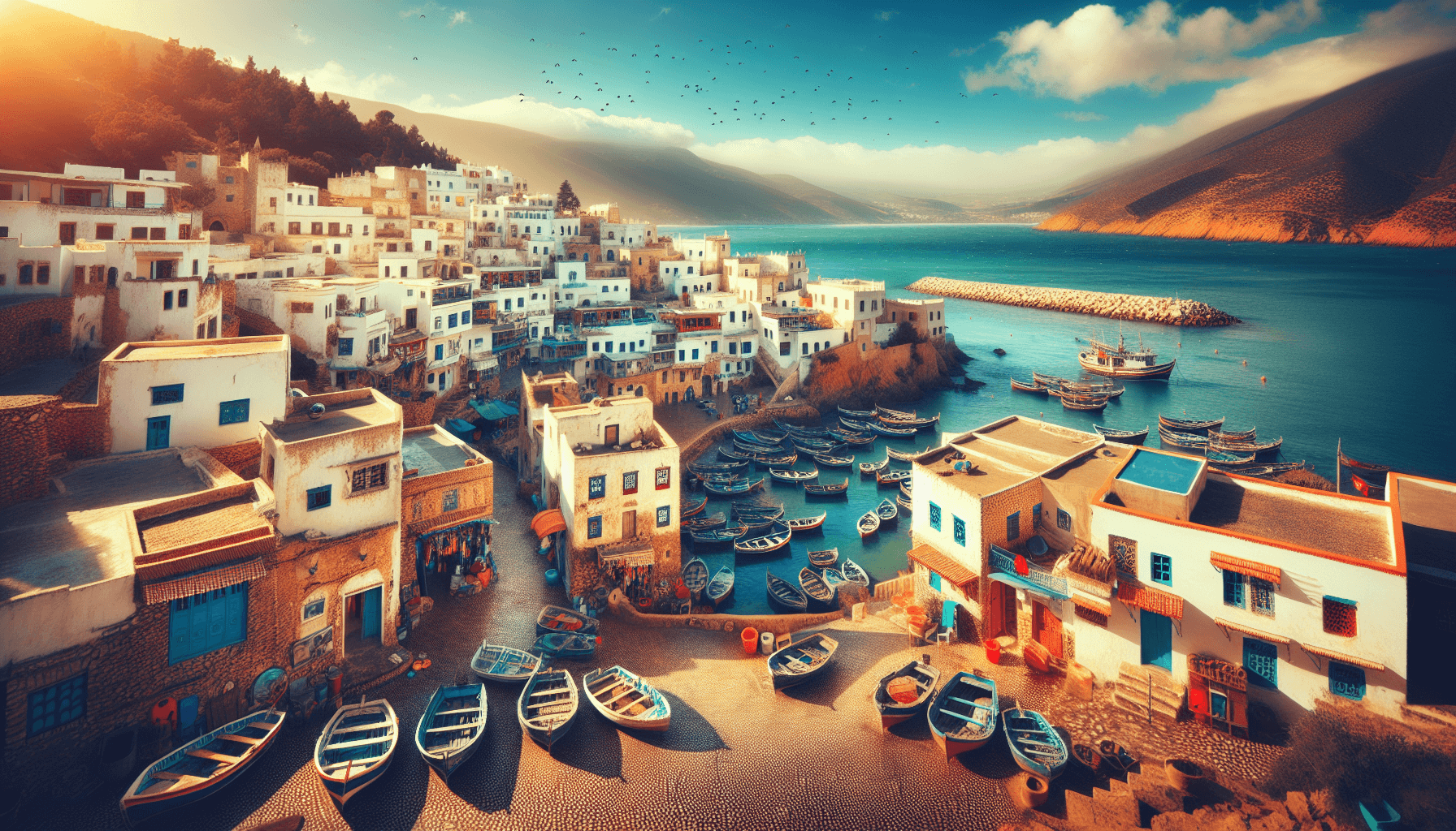 🌍✨ Day Trip to Belyounech: Discover Morocco’s Hidden Coastal Gem! 🐚🌅