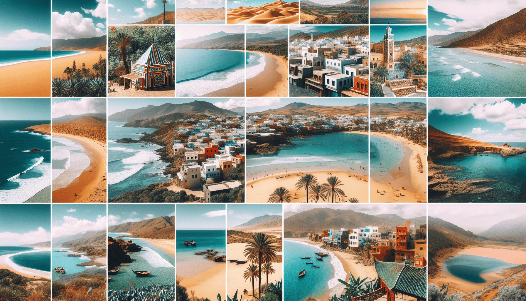 🌅🇲🇦 Discover the Top 10 Breathtaking Beaches in Magical Morocco